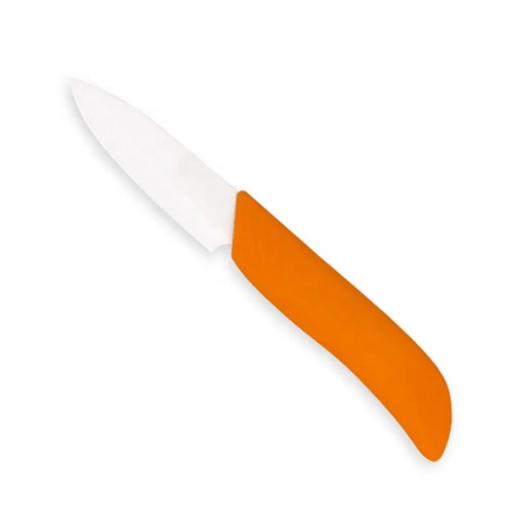 Wholesale Colorful Handle Ceramic Fruit Paring Meat Cutting Ceramic