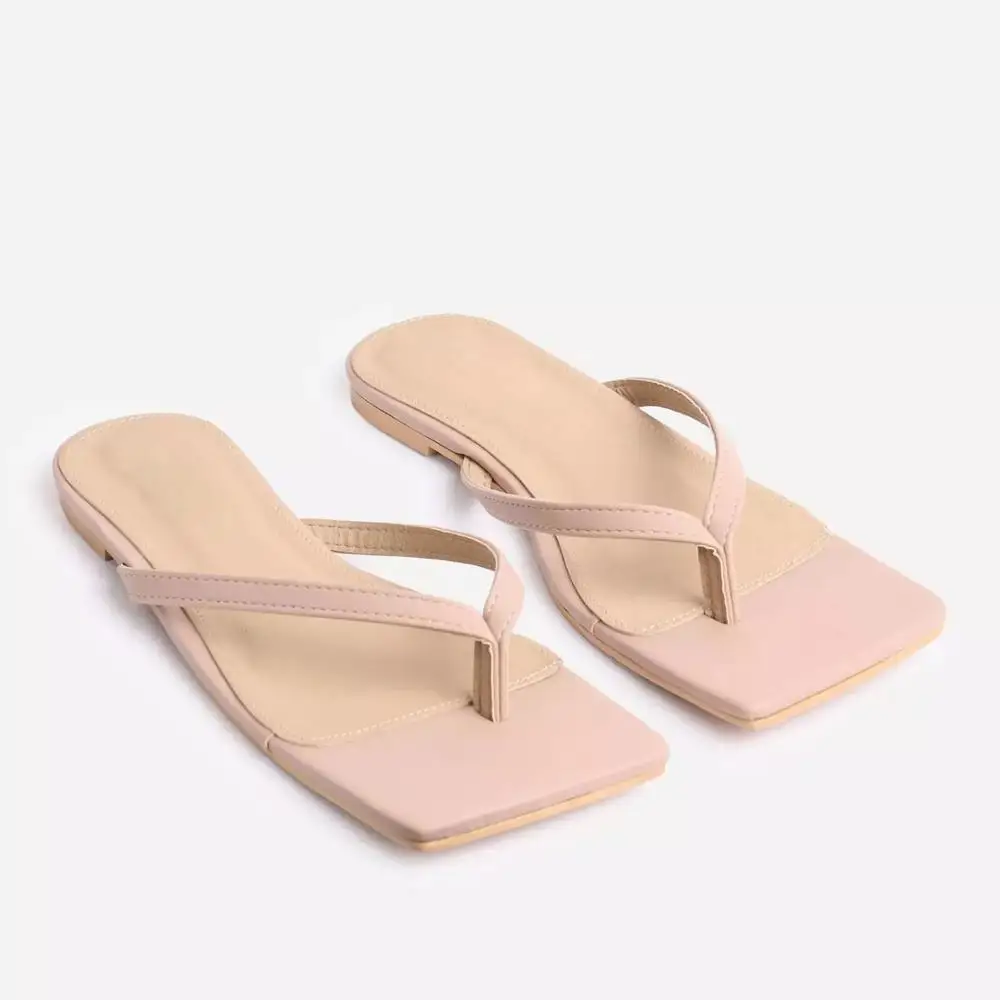 Woman sandals shoes summer flat designer flat sandals flat flip flop sandal