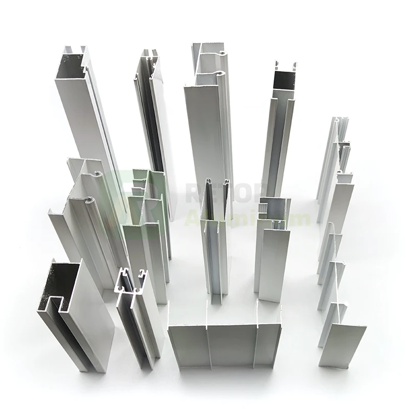 Aluminium profile to make doors and windows aluminium profile for glass
