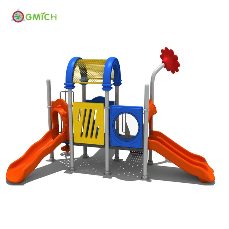 Дешевая пластиковая горка, уличная игровая площадка, детская игровая площадка, игровая площадка 4 в 1, горка, игровая площадка JMQ18158B