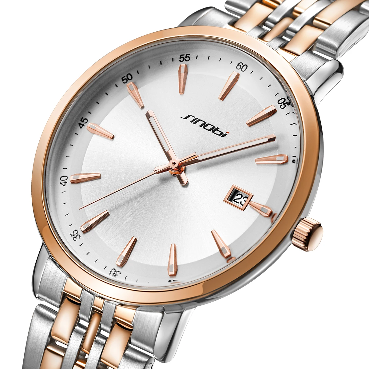 Sinobi Factory Wholesale Price Watch Business Calendar Watches Montre Homme Jam Tangan Mens Luxury Watch