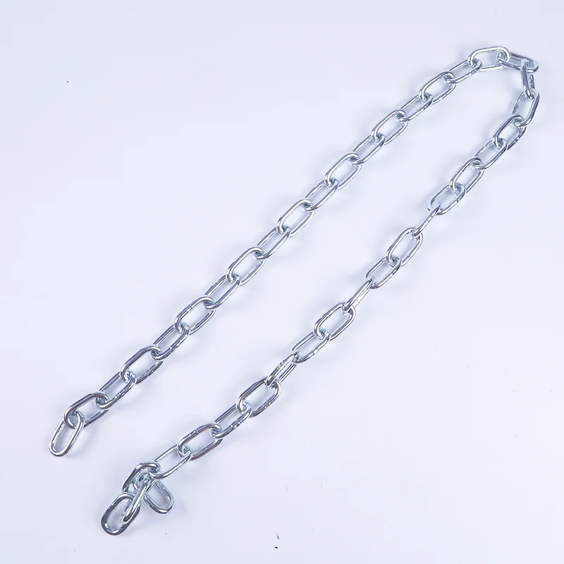 Galvanized Chain 18MM 19MM 22MM 25MM Smooth Welded Din766 Short Link Chain