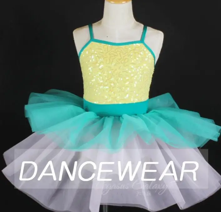 4265 Baby Dress Princess Kids Ballet Tutu Dance Costume Dress for Girls Ready to Ship