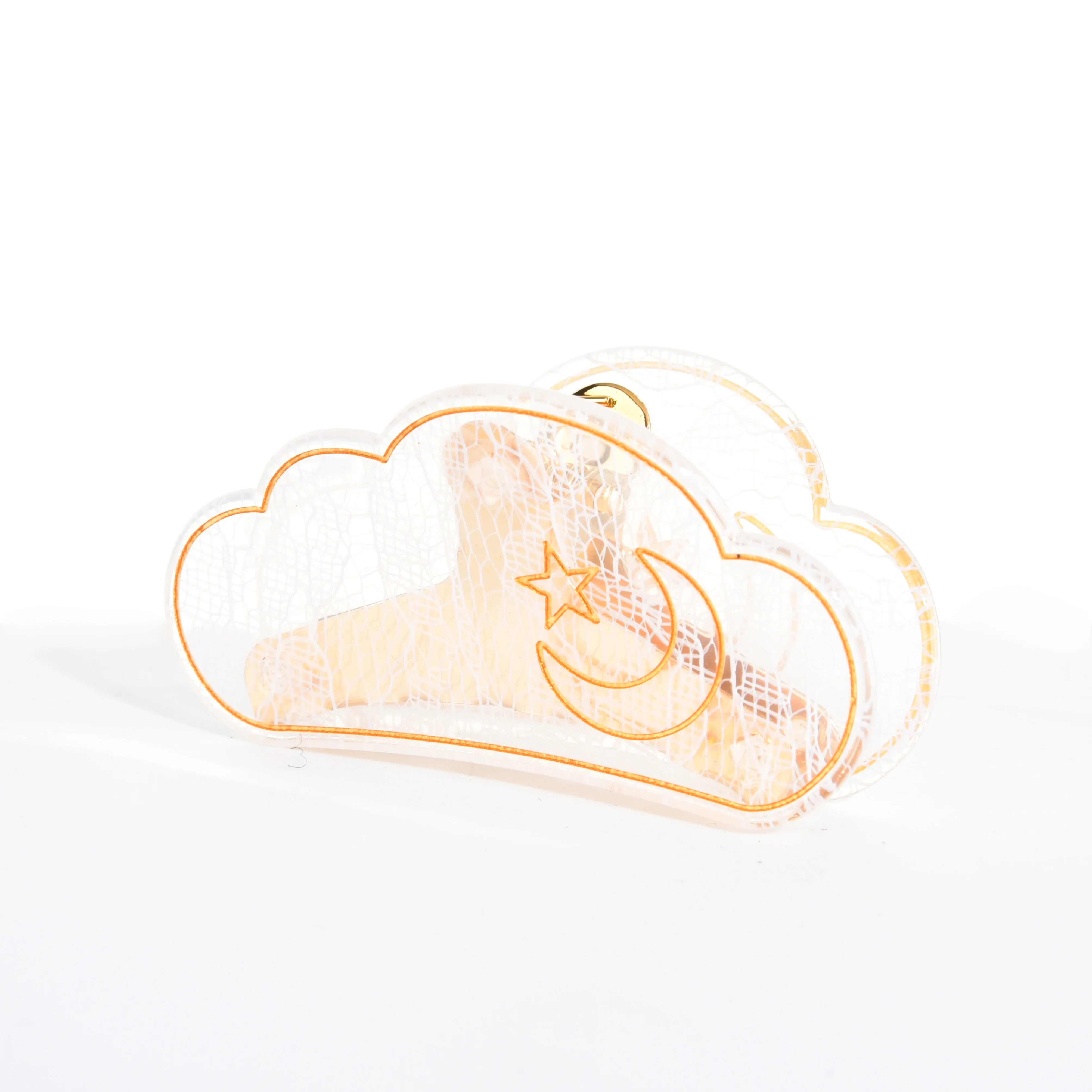 2023 new hot clouds simple French grasping clips acetic acid manufacturers direct wholesale grasping clips