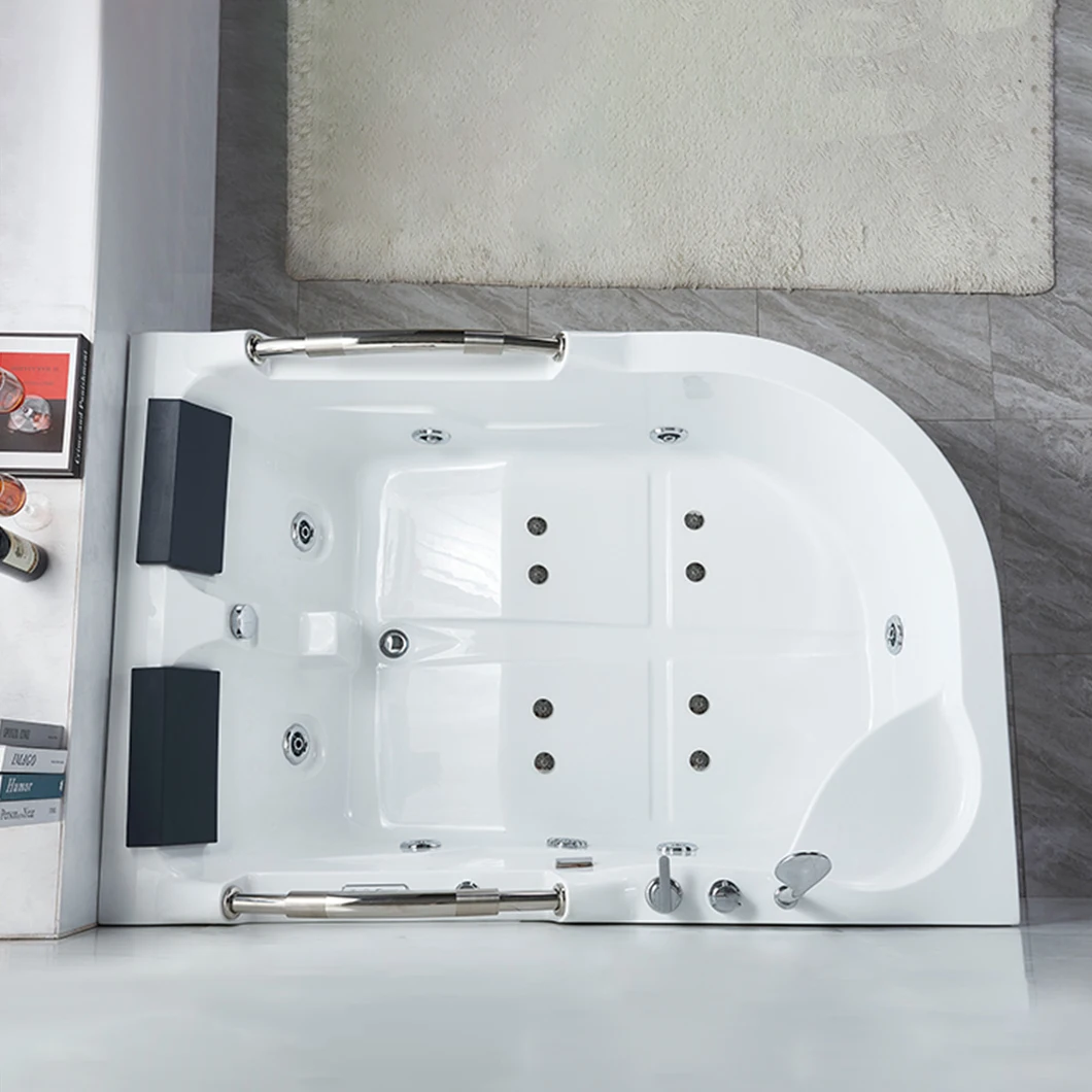 Hot Sale For Hotel And Home Massage Bath Tubs With High Quality Acrylic Air&Whirlpool Bathtub