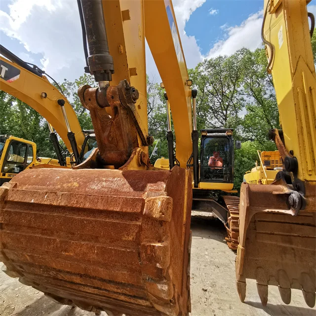 USED crawler excavators 40t high power CAT340 earth removing machine construction equipment high quality low price Philippines