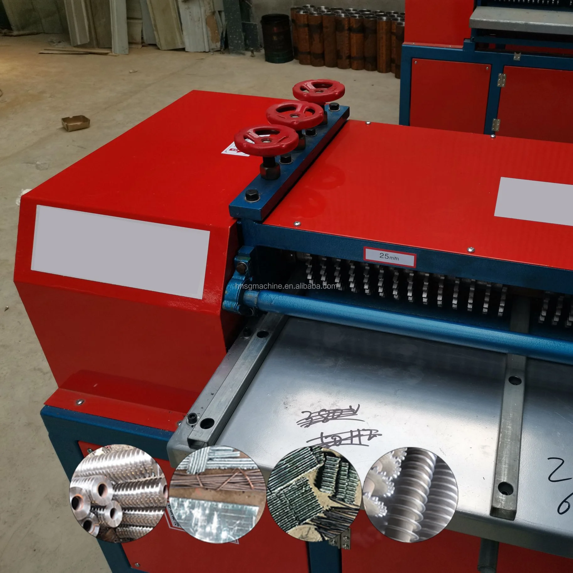 Radiator fin machine radiator panel separator radiator peeling machine