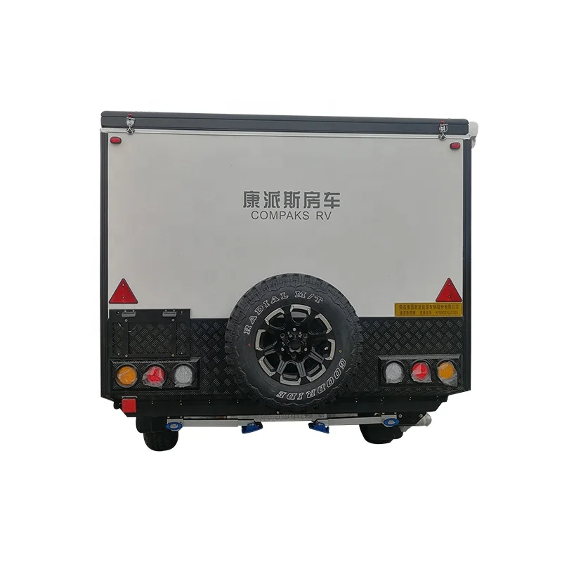 RVHOMELAND high quality RV camping Large living space fiberglass caravans