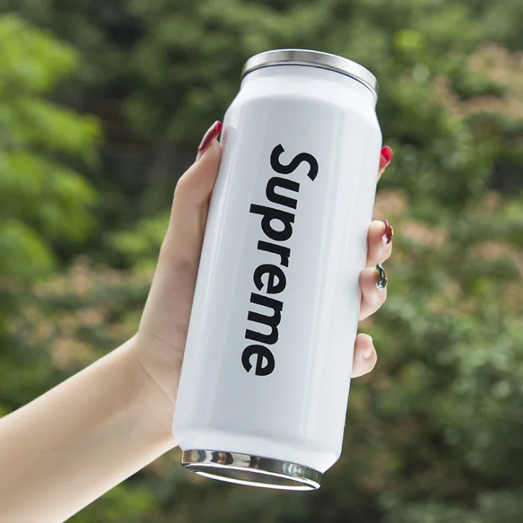 
Custom Cola Can Vacuum Insulated Cup Sipper Stainless Steel Insulated Water Flask Bottle 