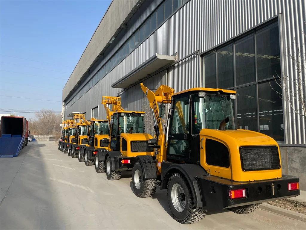 China factory new skid loader price front end wheel excavator mini backhoe loader