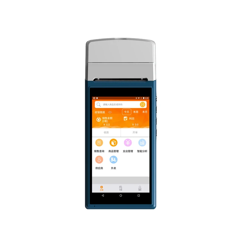 HSPOS 5 дюймовый Android смартфон 3G 4G ручной с камерой WFI