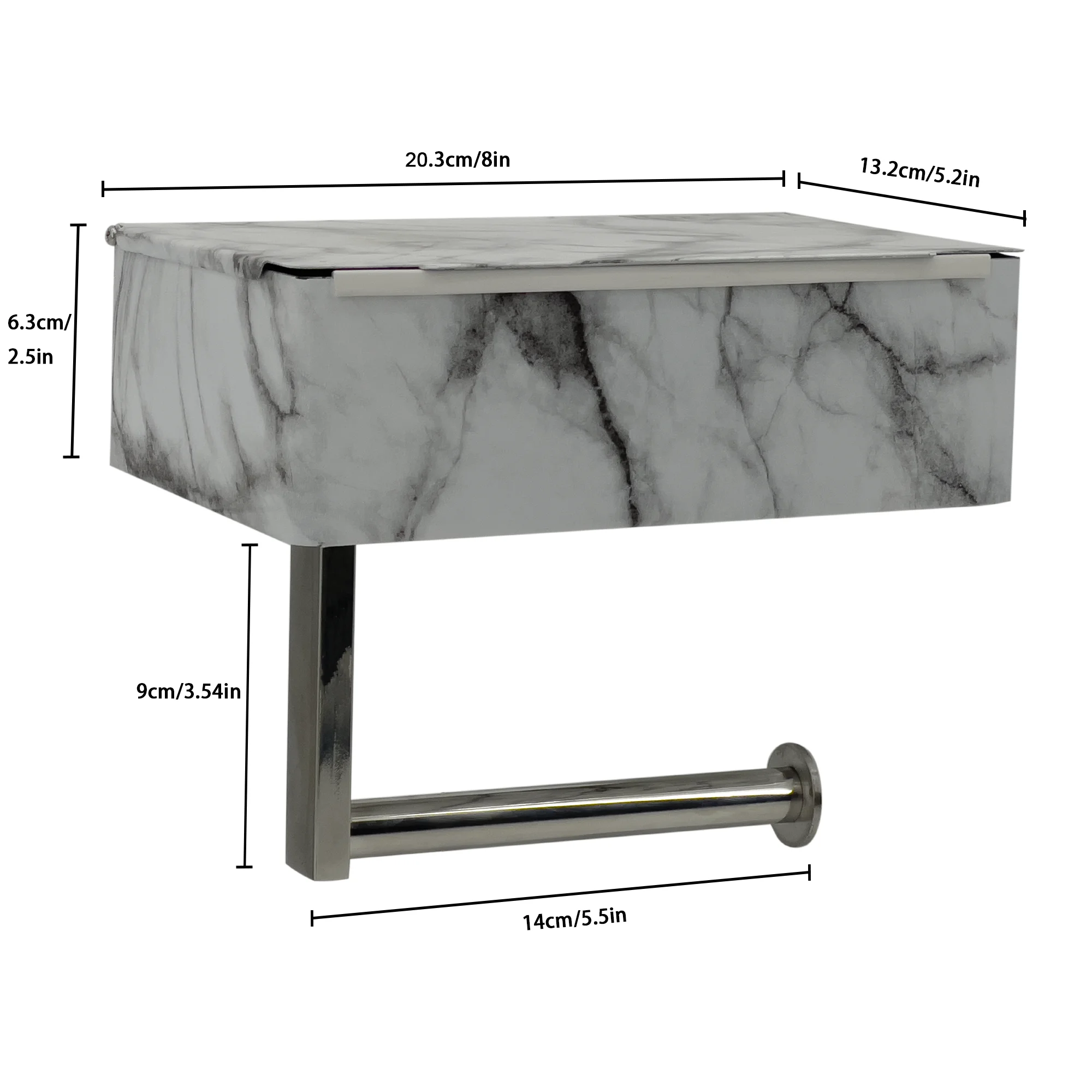 Latest Products Paper Holder Standing Double Tic Tac Toe Toilet Paper Towel Holder With Stand