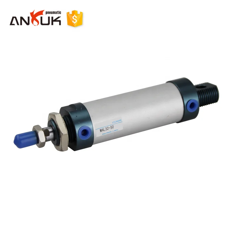 China Cheap Cushioned Automatic Pneumatic Air Cylinder Telescopic Manufacturer