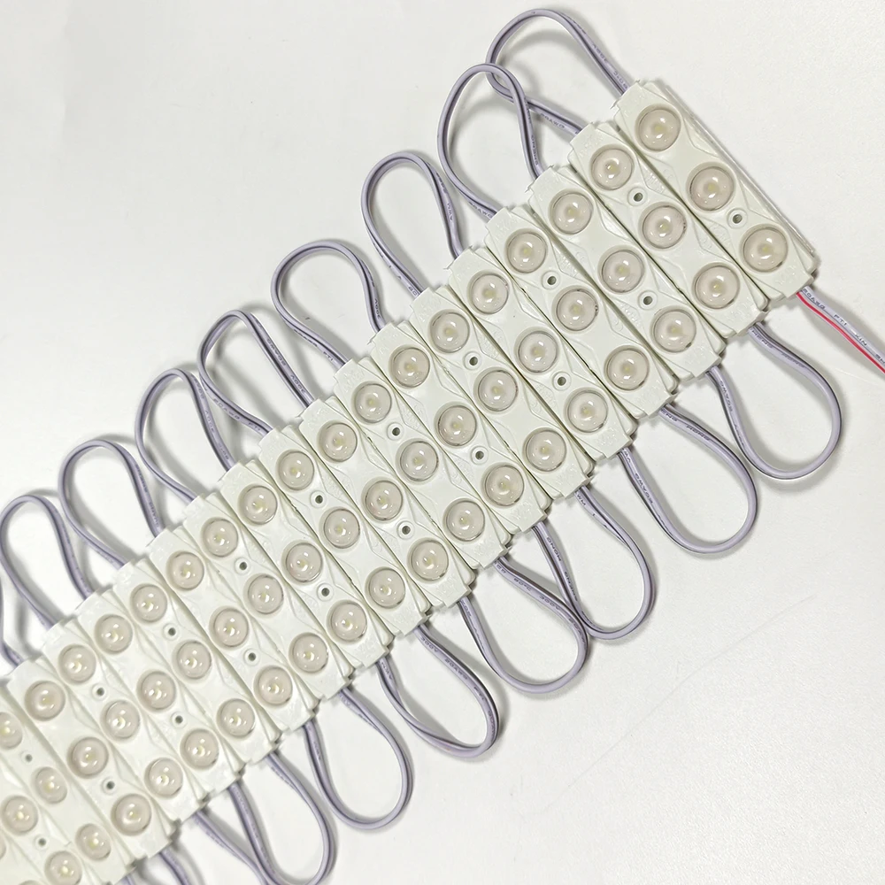 Cheaper price 12v LED Module 3leds inject modules 2835SMD lights Channel LED letters for Decoration Waterproof IP43