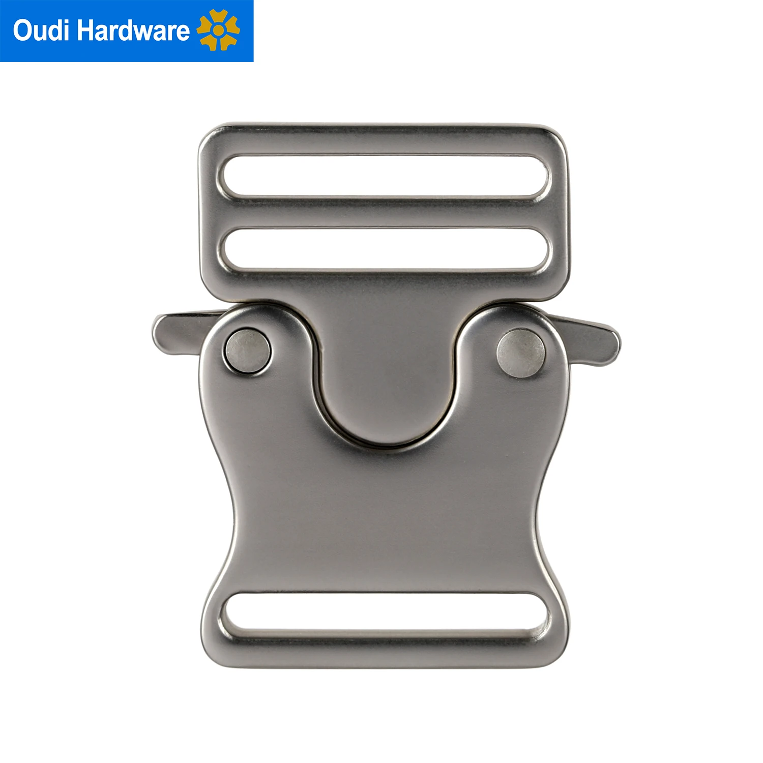 Multi Size Aluminium Side Release Buckles Metal Quick Side Release Buckle With Lock For Strap And Belt