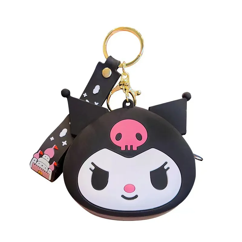 Мультяшный милый Kuromi сумка Корица собака маленький подарок нулевой бумажник оптовая продажа маленький бумажник для хранения брелок кулон