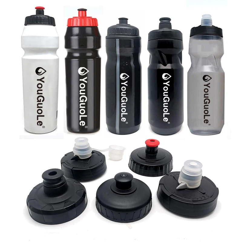 BPA Free Custom Logo Squeeze Cycling Water Bottle Outdoor 1000ml Bicycle Drink  Bottle  Cup Gym Plastic Sports Water Bottle  big
