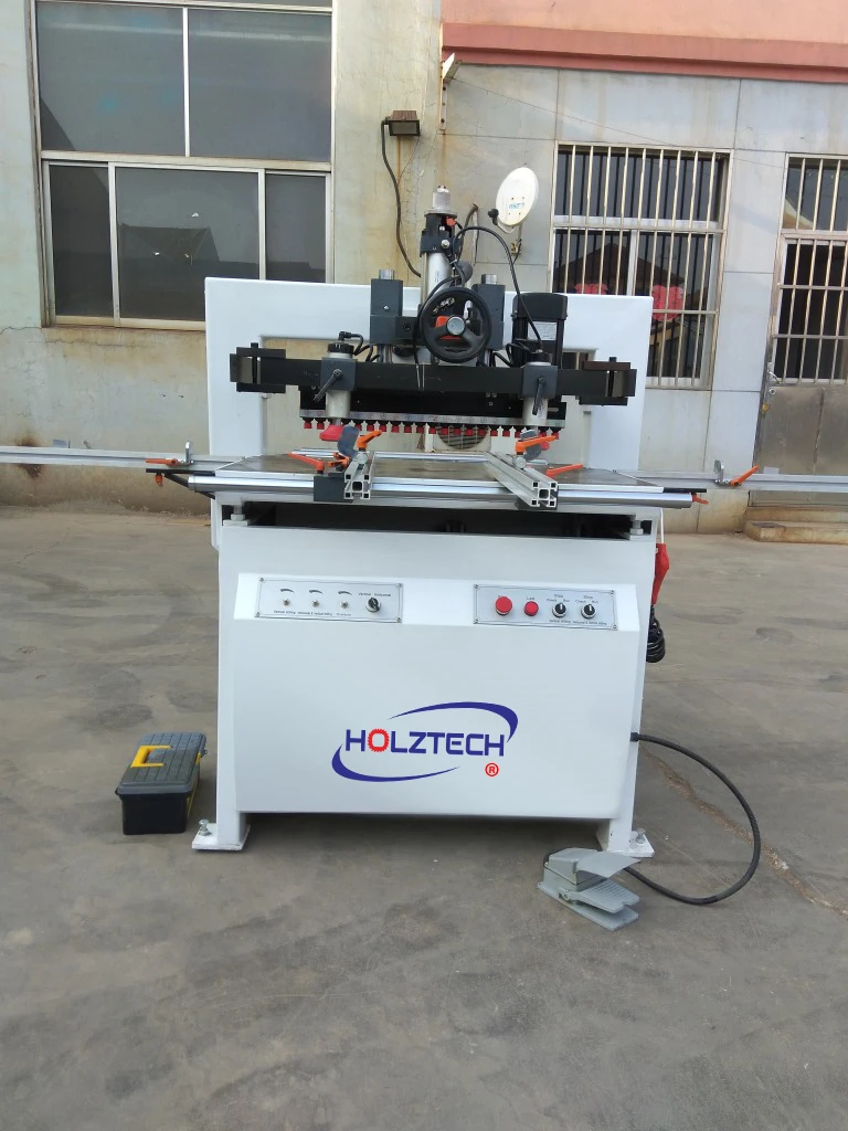 Custom Chinese Furniture Factory TwO Heads Wood Boring Machine MZ73212D Woodworking Double Rows Drilling Machine