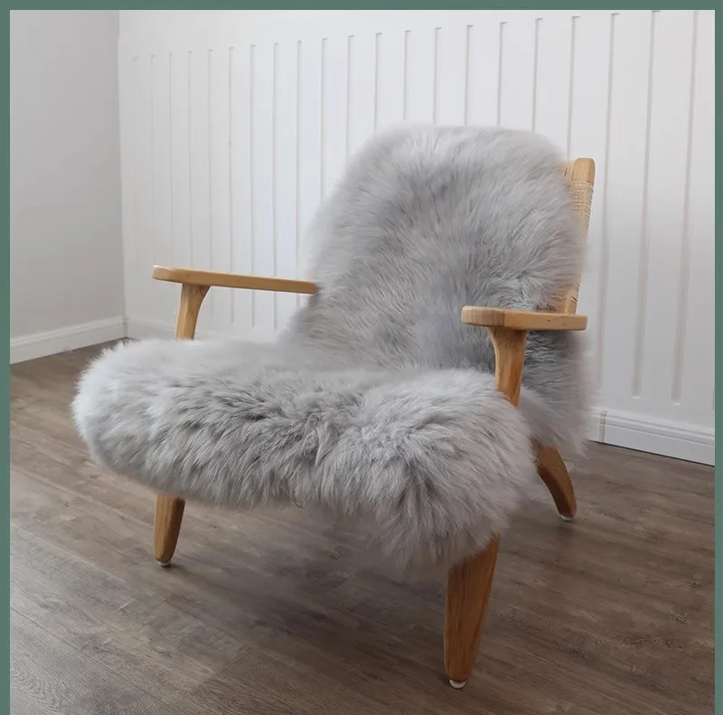 Top Tips Long Curly Fur Real Mongolian Sheepskin Fur Plush Wool Fur Rug