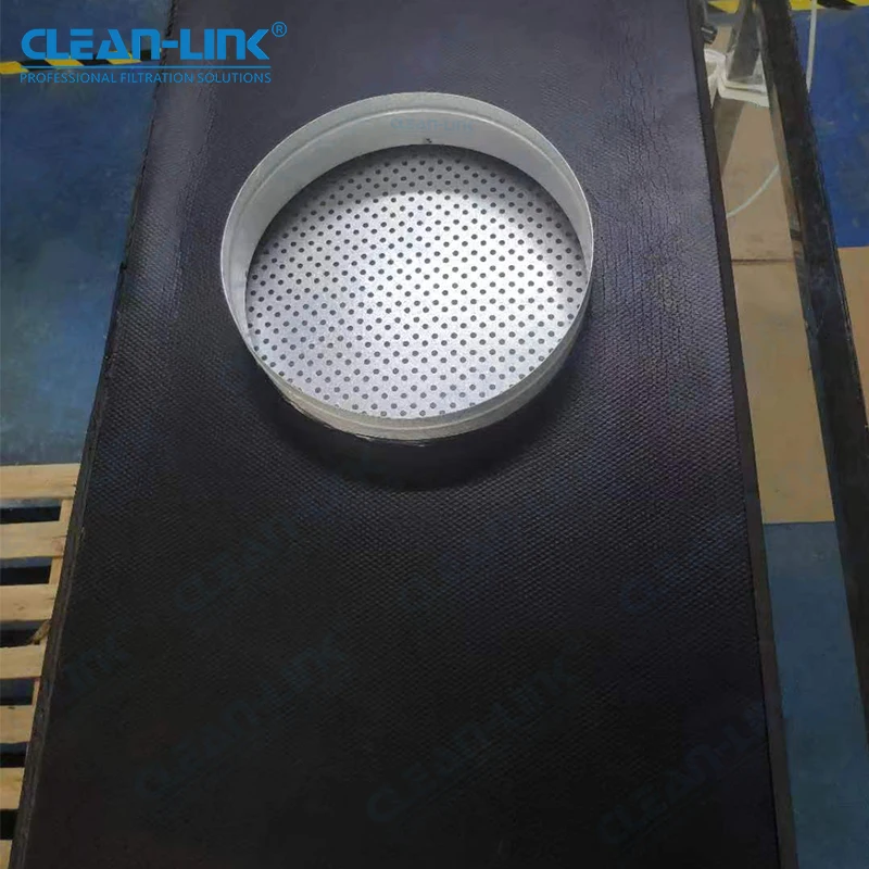 Clean-Link Ceiling Mounted Disposable Terminal Air Filter Hepa filter box for clean room