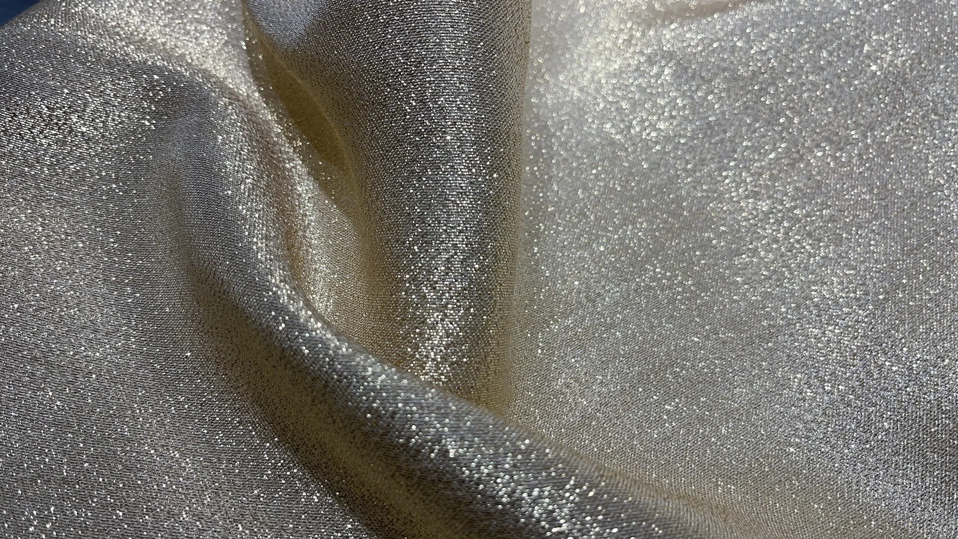 Somali Dirac Hot Sale Metallic Bright Moonlight Lurex Fabric Shiny Lurex  Fabric  Nylon/viscose with metallic Fabric