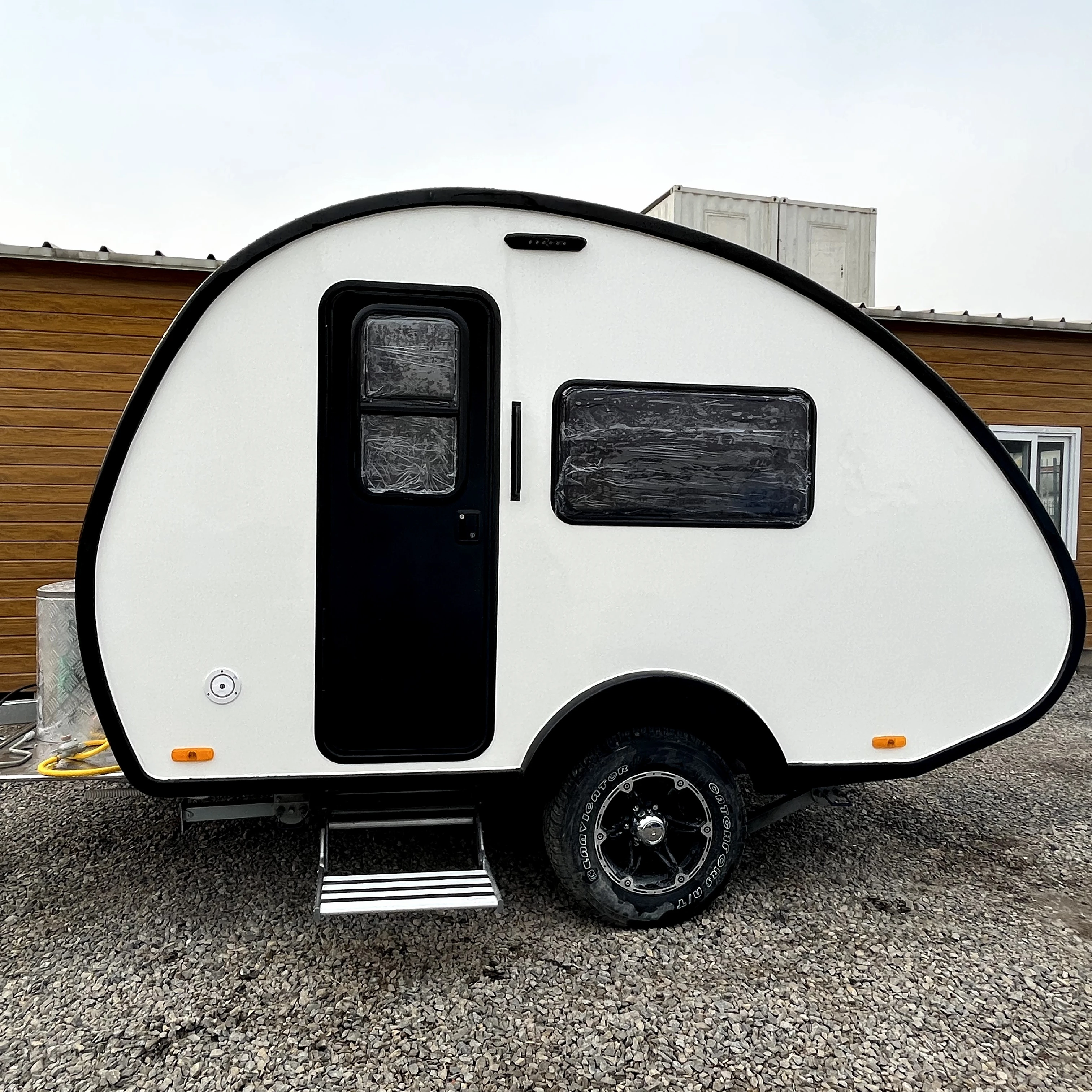 Mini Affordable Teardrop Camper Overland Camping Trailer Price