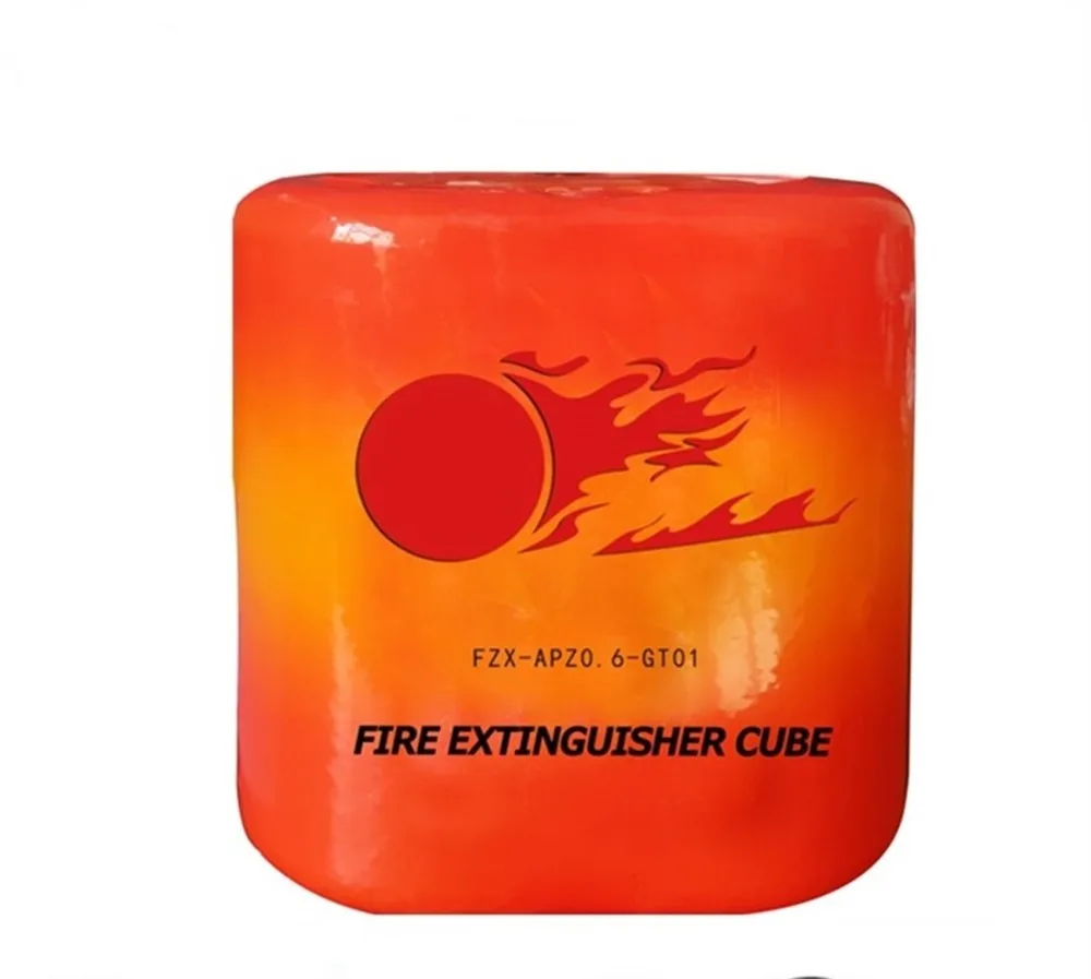 Environmental Friendly Non Toxic Automatic ABC powder Fire Extinguisher Cube, Ball Or Square