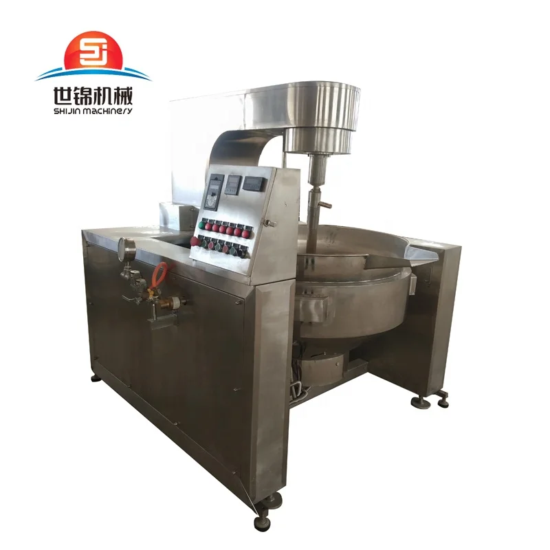 Onion gravy and butter chicken sauce running sauce cooking machine