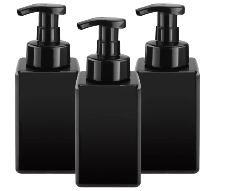 450ml Foaming Soap Dispenser Plastic Foam Pump Bottle Refillable Liquid Soap Container Cosmetic Screen Printing PET PUMP Sprayer