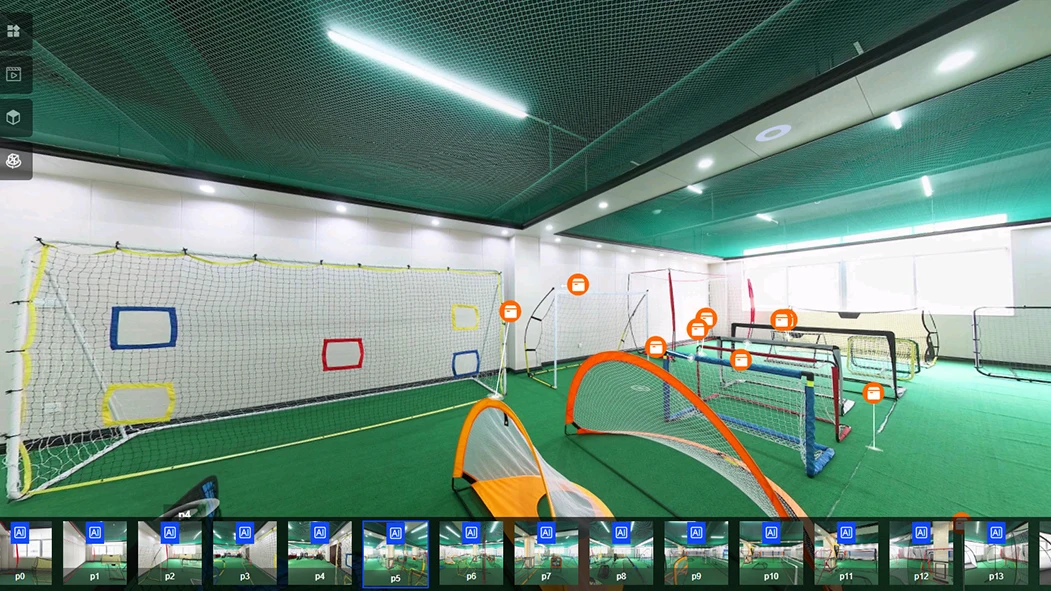 Multisport basketball baseball football training rebounder net soccer goal Hitting Practice Net