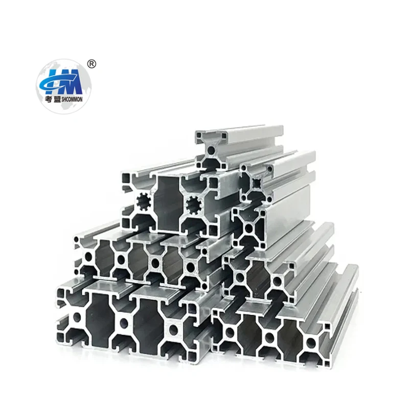 2080 Industrial Extruded Aluminium Profile OEM MJ for LED and Ceramic Tile Trim Corner Edge Made in China T5 Temper
