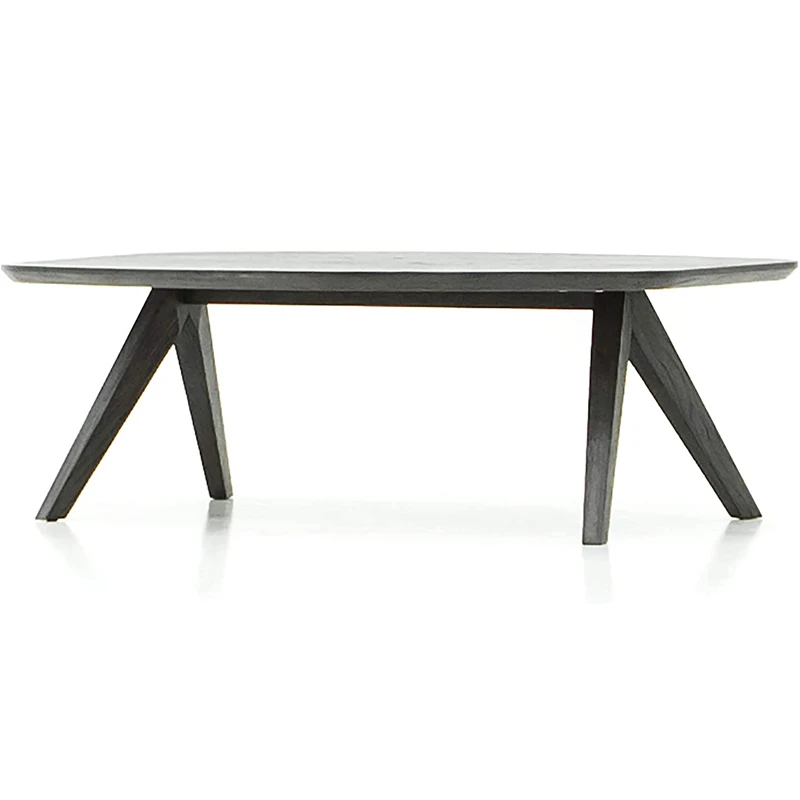 
Oval coffee table H-Q wood bench home furniture coffee table modern 