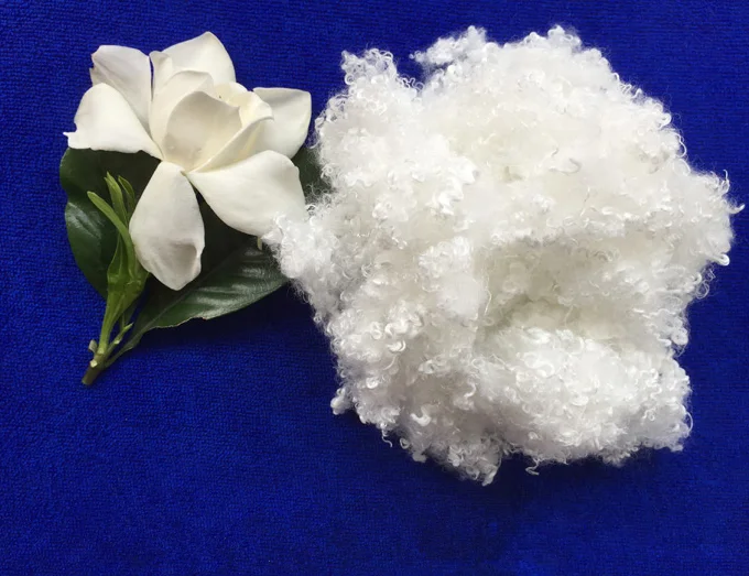 Polyester staple fiber HCS for filling