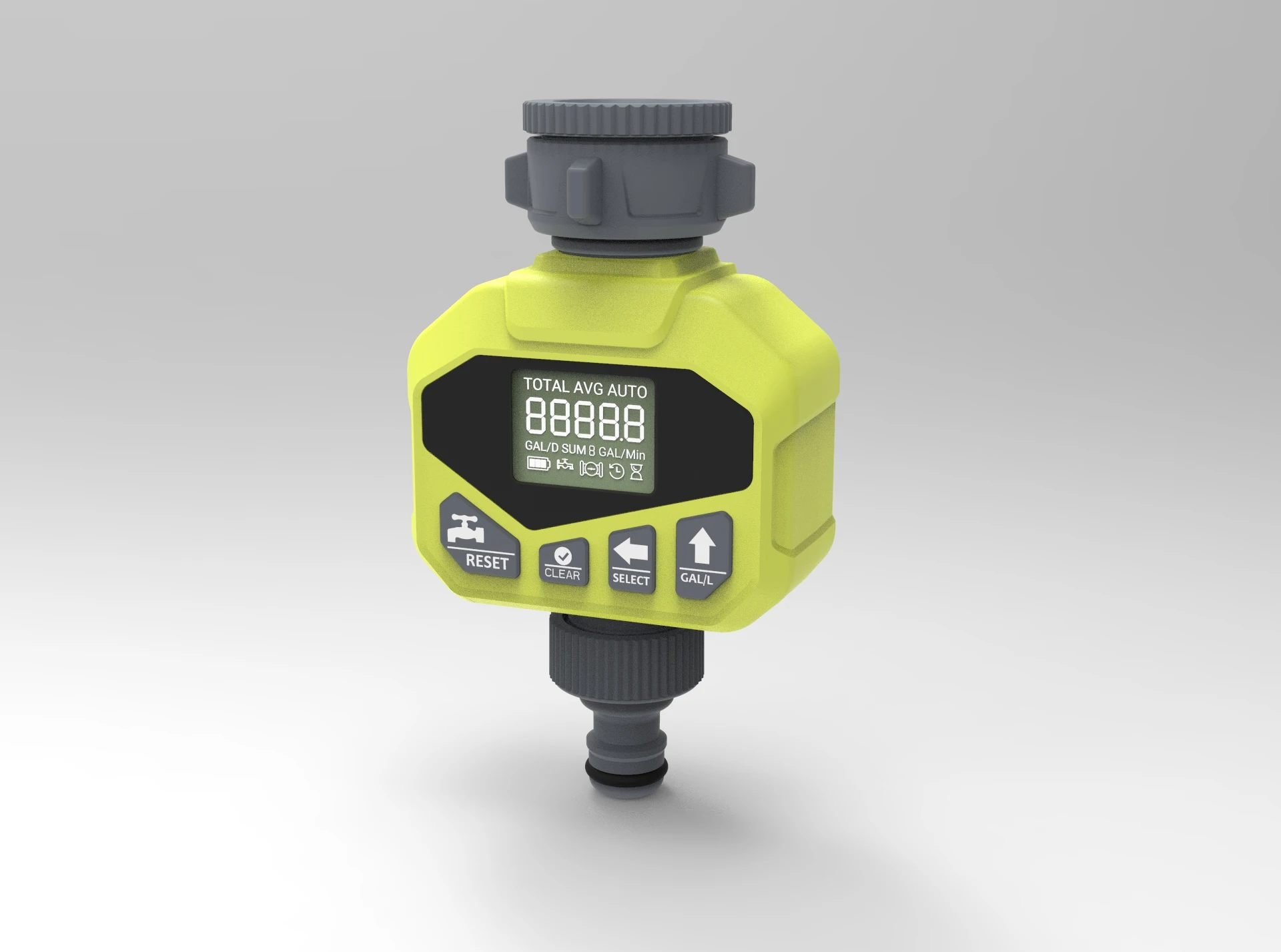 Flow Controller Camping Home Garden Water to Swimming Pool Work RV Usage Irrigation Automatic Battery
