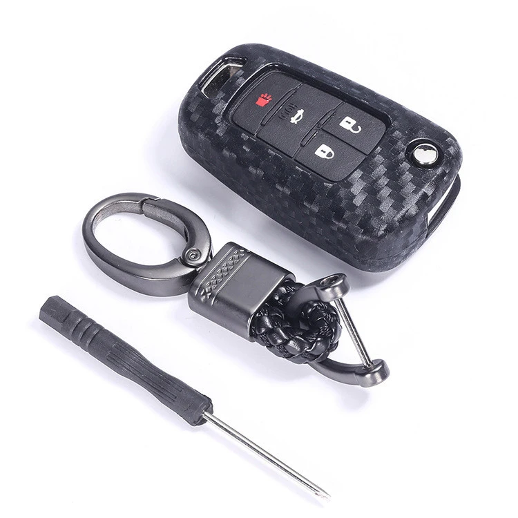 Silicone Car Key Case For Buick Chevrolet Cruze Opel Vauxhall Insignia Mokka Encore Auto Fold Key Shell Protection