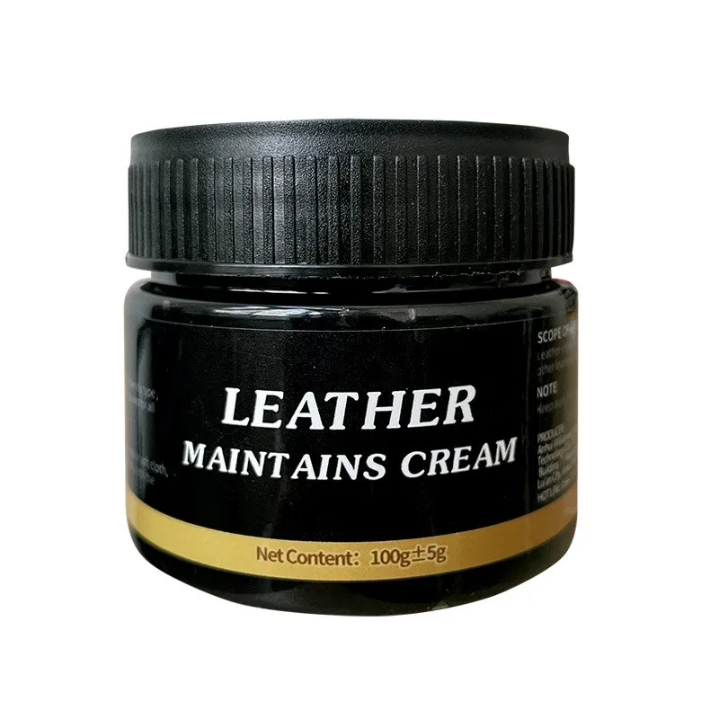 High quality 100g black colorless maintenance cream Shoe oil repair light household leather goods care cream
