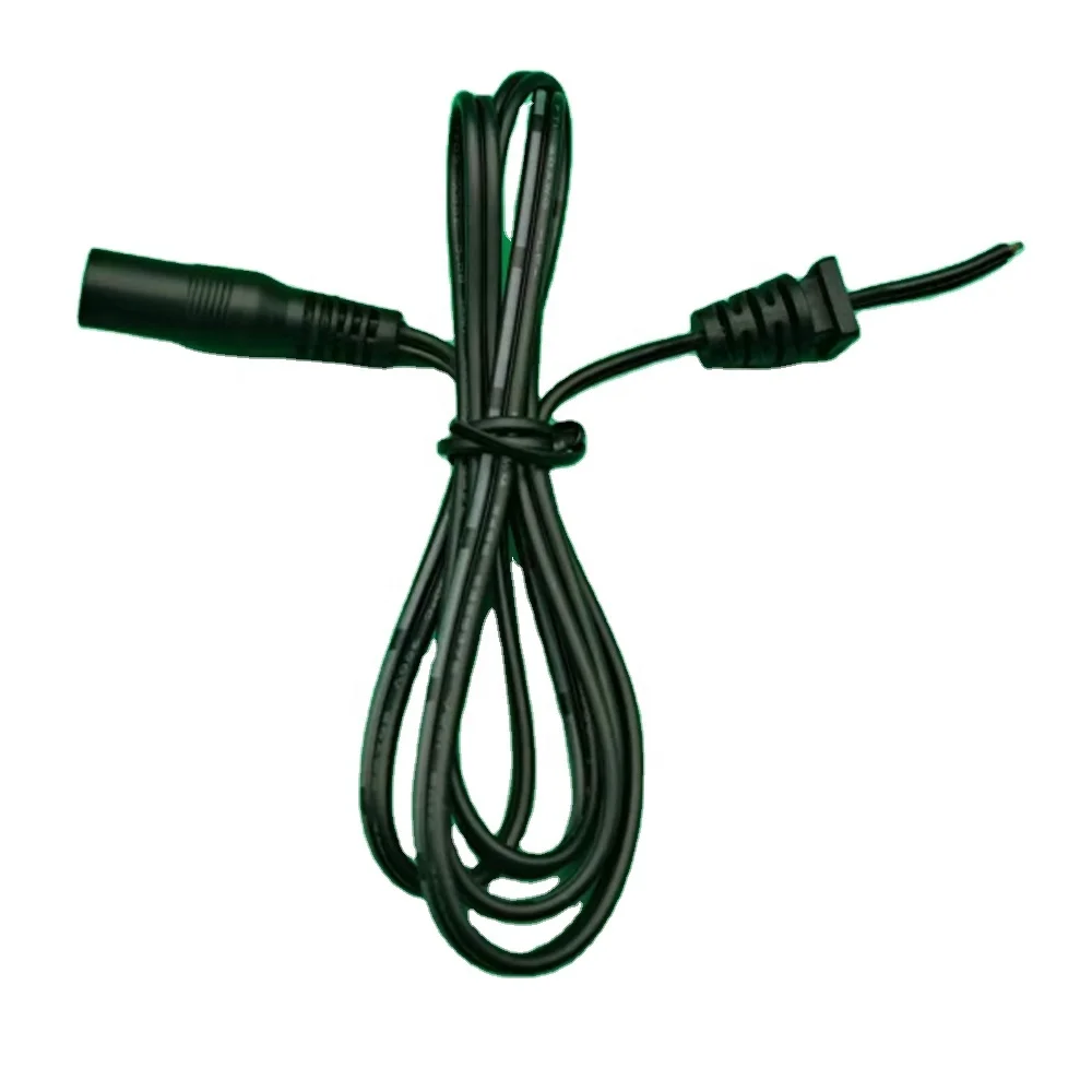 OULAIDA Hot sell DC 4.0*1.7mm Jack Plug Power Cable For LED/Monitoring 3A 12V Single Female 4.0mm x 1.7mm Adapter Power Cord 1M