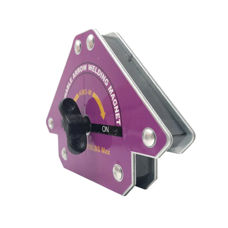 Super strong magnet welding magnetic holder triangular on off switch multi-angle solder