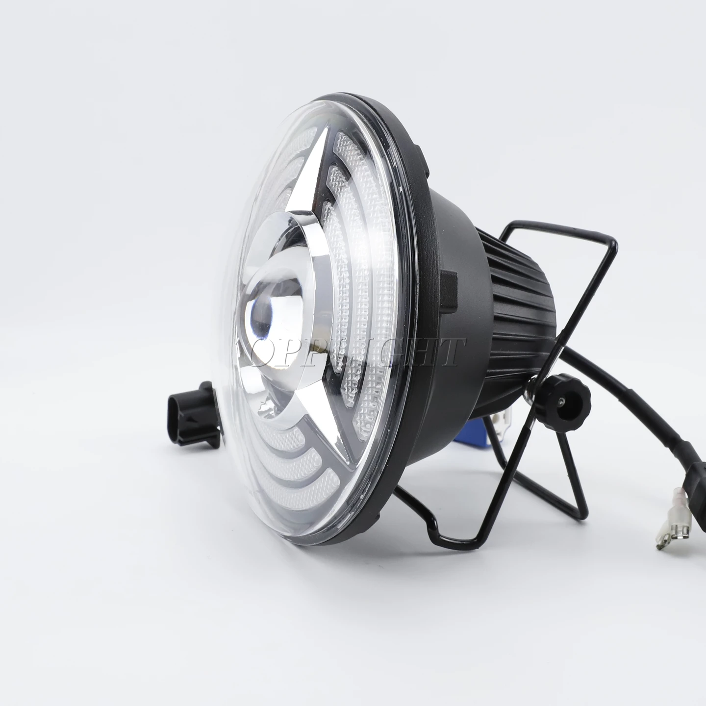 2022 New Led Headlight 7 Inch Hi-Lo Beam Compatible for Jeep Wrangler 1997-2016 Motorcycle Lada Niva Offroad 4x4