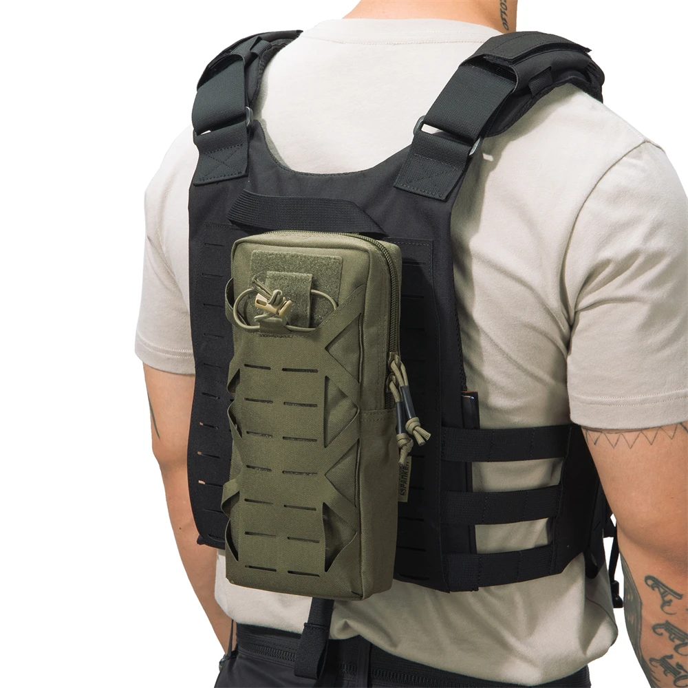 Factory sale molle waist packbag green EDC tactical utility pouch
