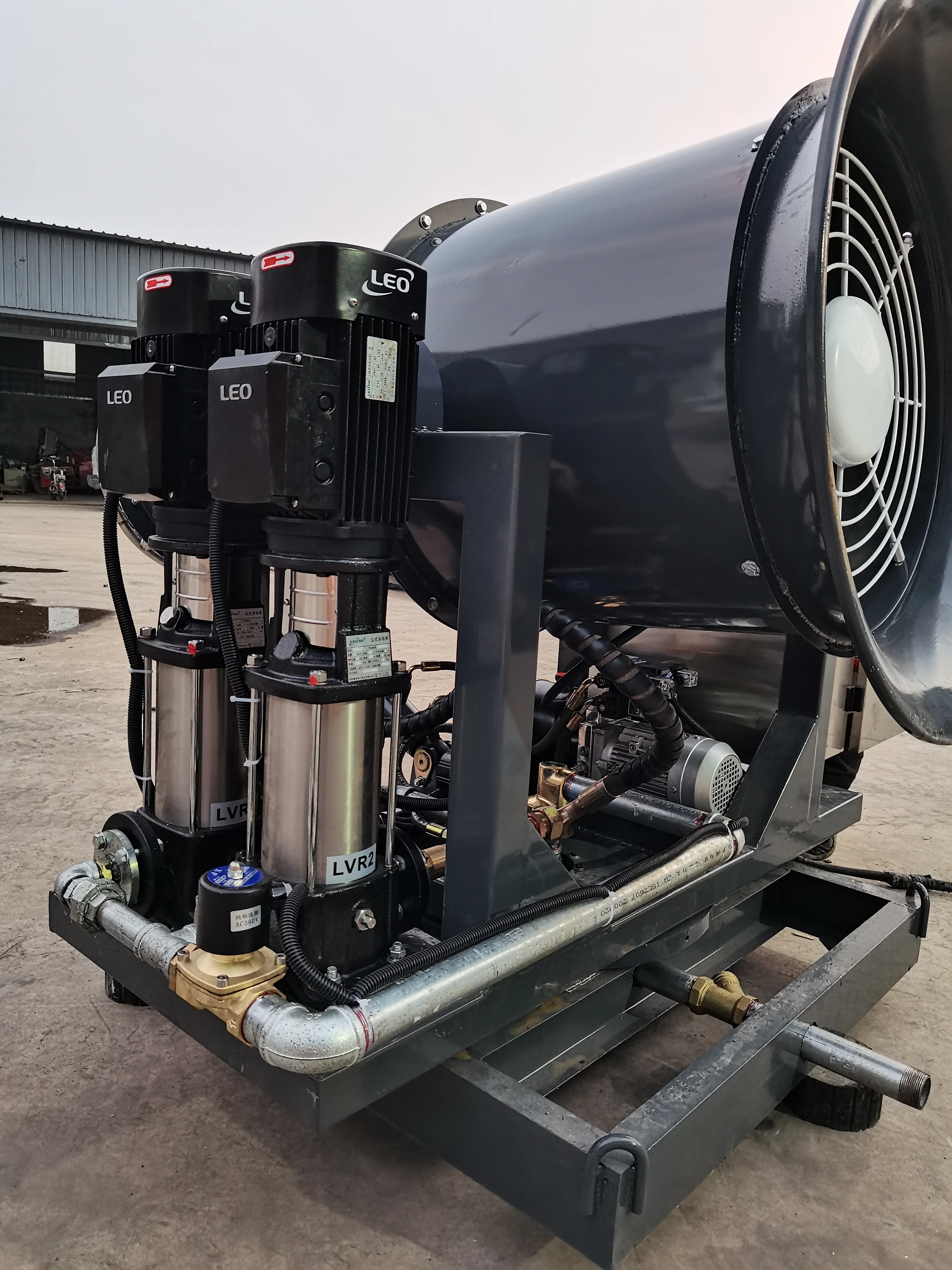 Fog Cannon Fogging Machine Water Mist Sprayer Dust Control Cooling Fog Cannon dust suppression for coal mine