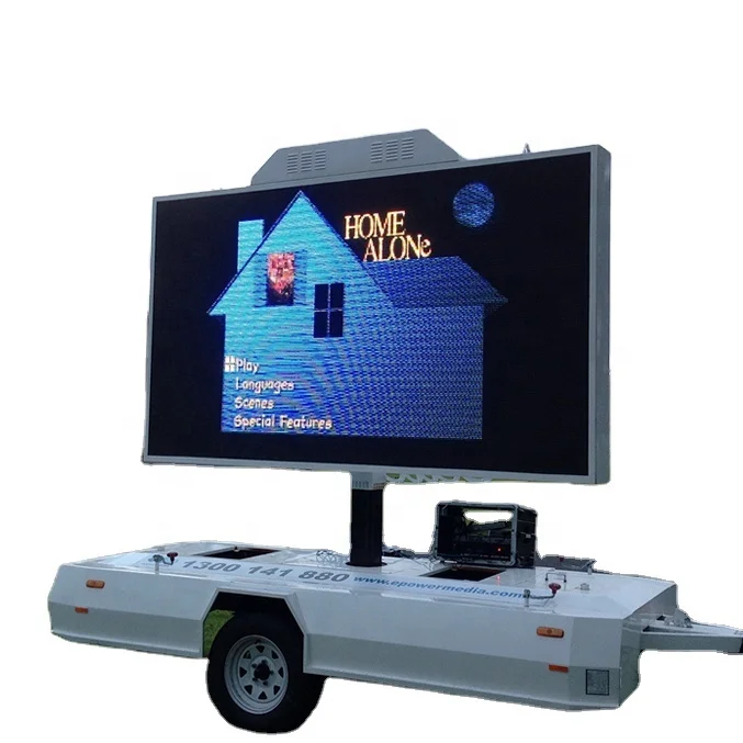 YEESO Mobile LED Billboard Advertising Trailer