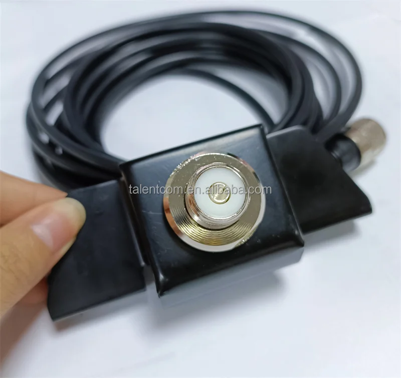 CB Автомобильный кронштейн для антенны крепление кабеля с SO239 мобильный антенный разъем SMAs отверстие диаметром 14 мм совместимое транспортными средствами