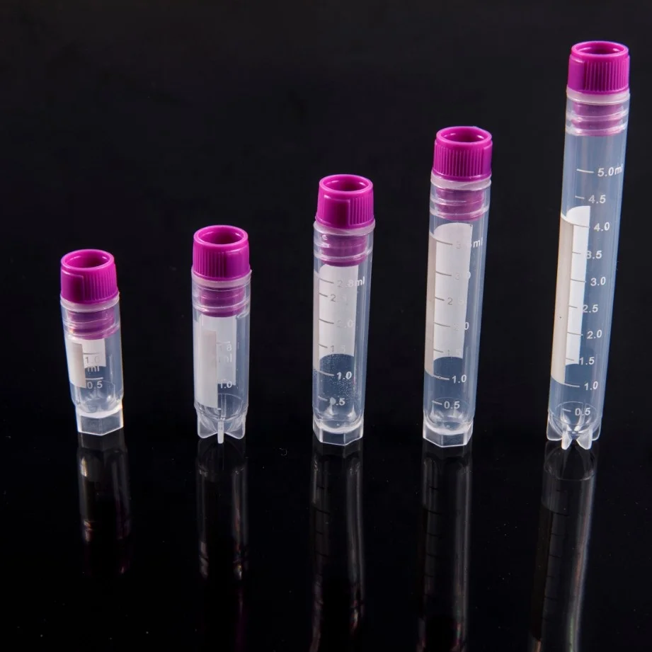 3.0ML Plastic Clear Cryo Tube With Internal Cp Could Freezing Tube