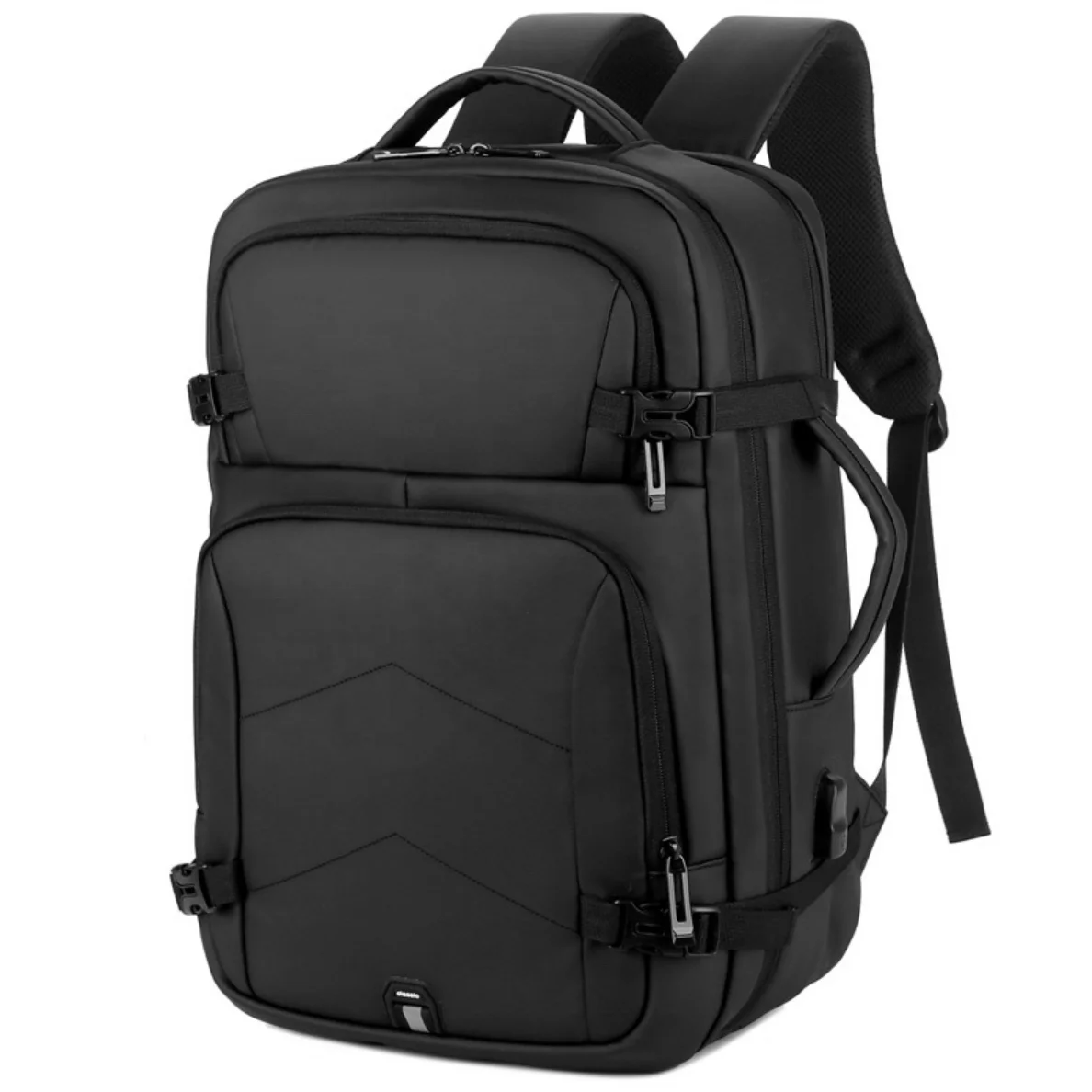 New Manufacturer 2024 Custom Logo Stylish Unisex Student Backpack Waterproof School Office Computer Bag with USB Bagpack