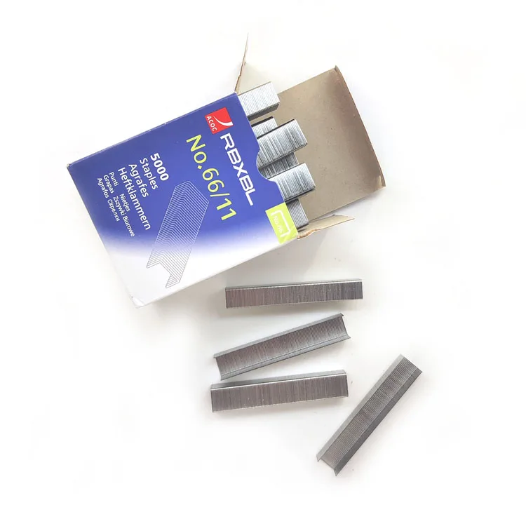 Factory Wholesale Steel Staples Pins Good Quality Metal Staples For Office Supplies Stationery