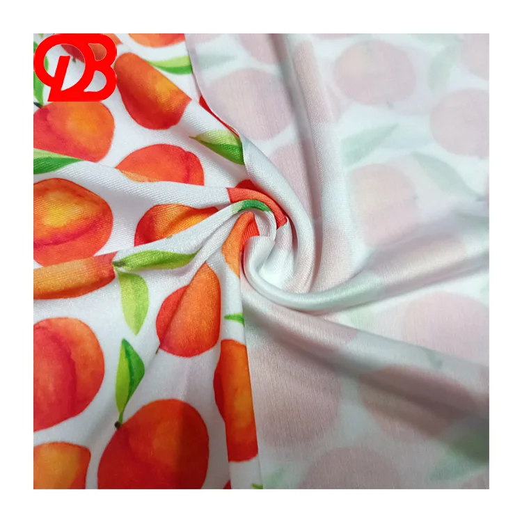 No MOQ Stretch polyester Fabric waterproof silky Custom Printed Swim Fabric for swimwear