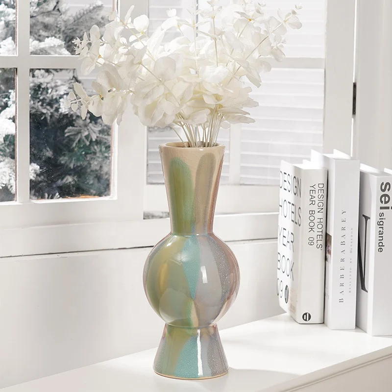 EAGLEGIFTS Colorful Ceramic Vase Floreros De Cermica y Porcelana Sthetische Vasen Fr Blume Blumenvasen Porcelain Vase for Home