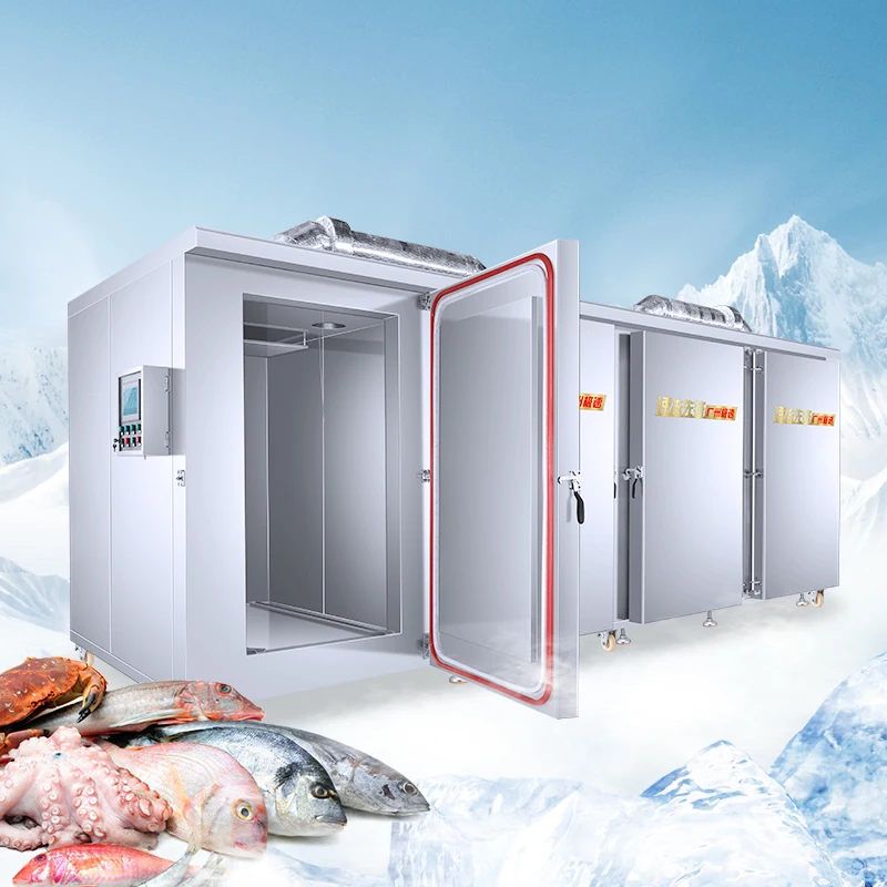 Простая установка шоковой заморозки IQF морозильник Малайзия дуриан с жидким азотом мгновенный морозильная камера