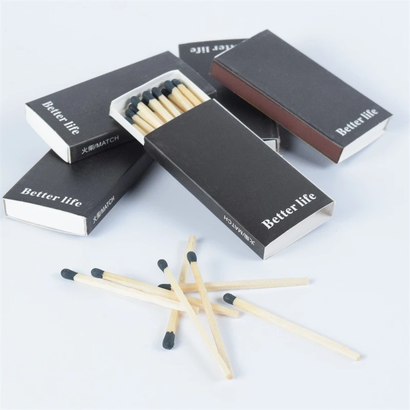 Colored Safety Cigars Cigarettes Matches Customized Color And Length Of Bulk Matches Household Promotions Hotel Matches